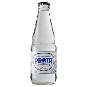 Água Mineral Natural sem Gás Prata Garrafa 300ml