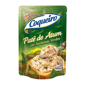 Patê de Atum Com Azeitona Coqueiro Sachê 170g