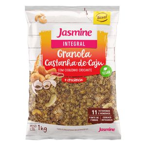 Granola Com Castanha de Caju Jasmine 1kg