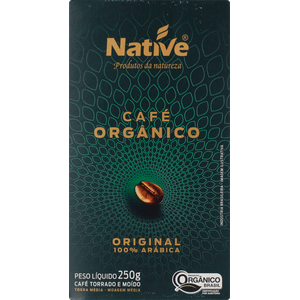 Café Orgânico Torrado Moído Native250 g