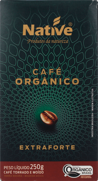 Café Orgânico Extra Forte Native 250g