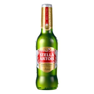 Cerveja Stella Artois Sem Glúten Puro Malte 330ml Long Neck