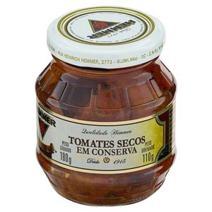 Tomate Seco Em Conserva Hemmer Vidro 110g
