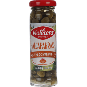 Alcaparras La Violetera Vidro 60GR