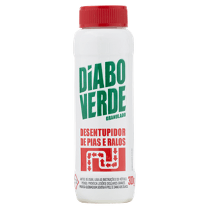 Desincrustante Alcalino Granulado Diabo Verde Frasco 300g