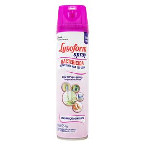 Desinfetante Uso Geral Bactericida Spray Lembranças de Infância Lysoform Frasco 360ml