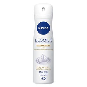 Antitranspirante Aerossol Toque Seco Nivea Deomilk Beauty Elixir 150ml