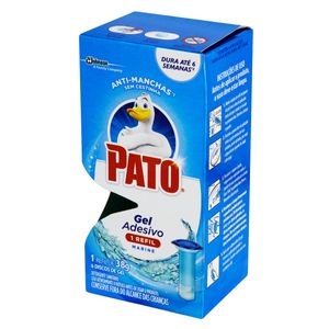 Detergente Sanitário Gel Adesivo Marine Pato 38g Refil