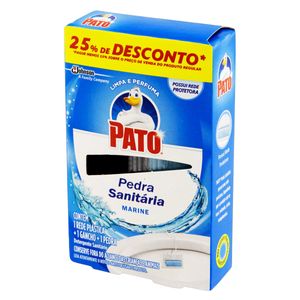 Detergente Sanitário em Pedra Marine Pato Grátis 25% de Desconto