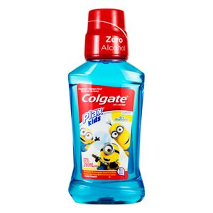 Enxaguante Bucal Zero Álcool Tutti Frutti Minions Colgate Plax Kids 250ml