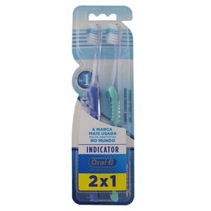 Pack Escova Dental Macia 30 Oral-B Pro-Saúde Indicator 2 Unidades