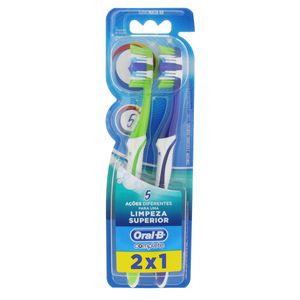 Escova Dental Macia Oral-B Complete 2 Unidades