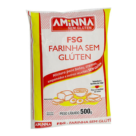 Farinha Sem Glúten Aminna 500g
