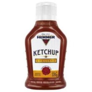 Ketchup com Curry Hemmer Squeeze 320g