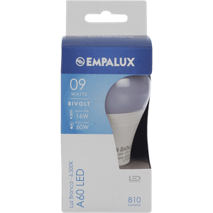 Lâmpada Empalux Led Branca A60 9WATTS Bivolt Unidade