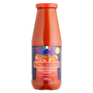 Polpa de Tomate Tradicional Paganini Vidro 690g