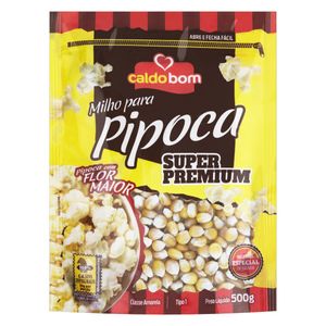 Milho para Pipoca Caldo Bom Super Premium  500g