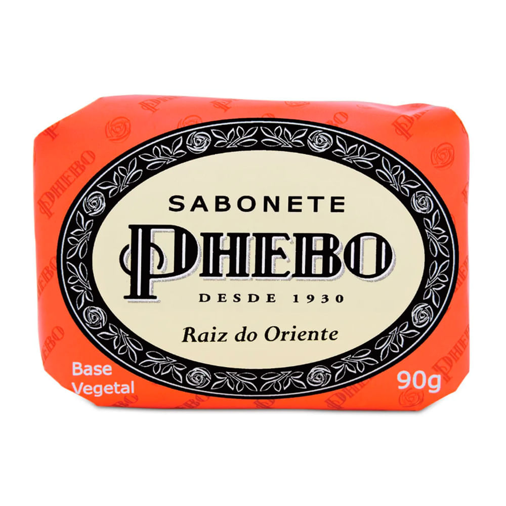 Sabonete em Barra Vegetal Raiz do Oriente Phebo Cartucho 90g