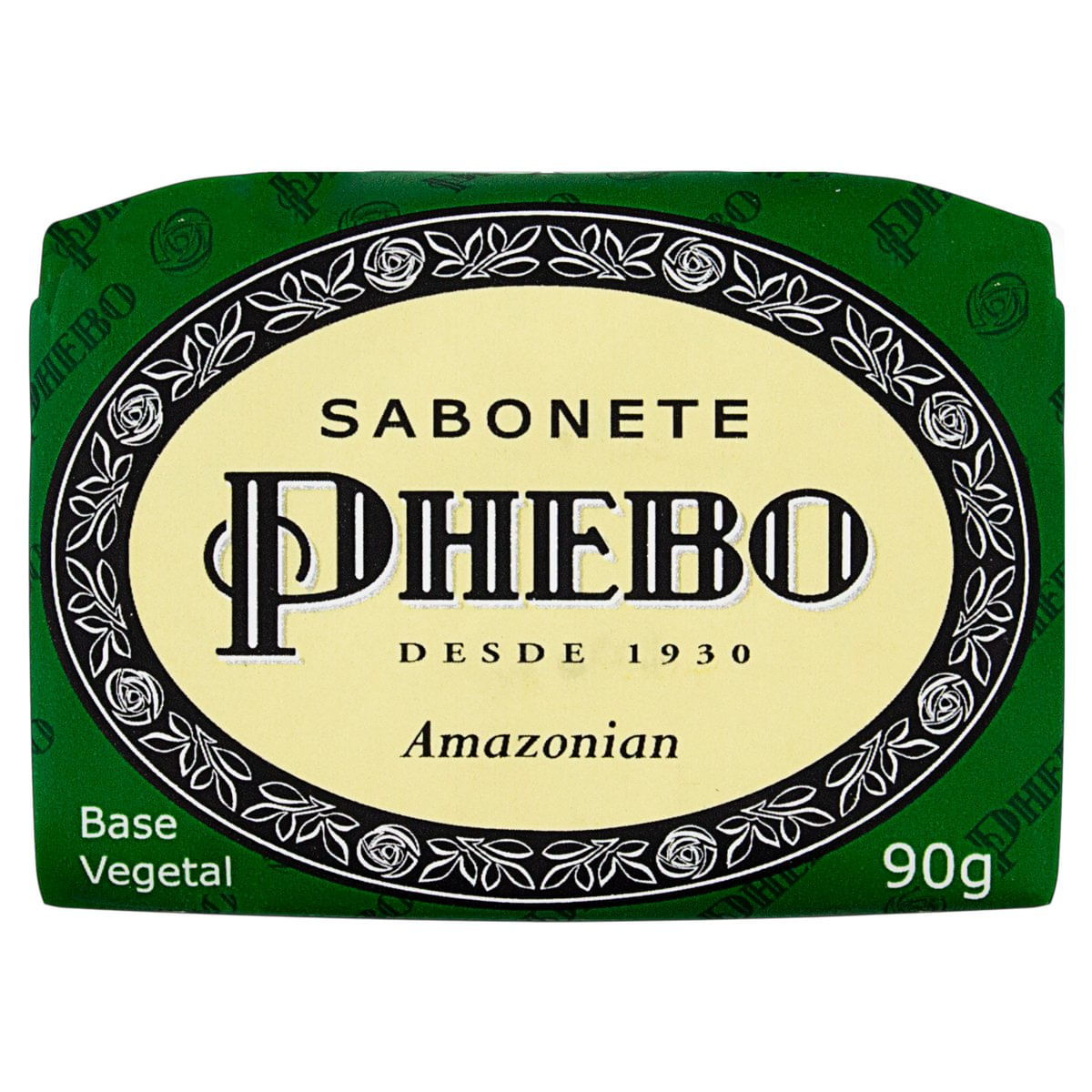 Sabonete em Barra Vegetal Amazonian Phebo Cartucho 90g