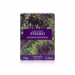 Sabonete em Barra Cremoso Alfazema Provençal Phebo Caixa 100g