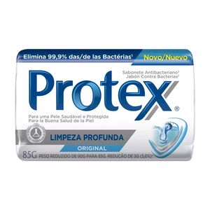 Sabonete em Barra Antibacteriano Original Protex Limpeza Profunda 85g