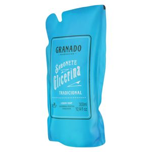 Sabonete Líquido Vegetal Tradicional Granado Glicerina Sachê 300ml Refil