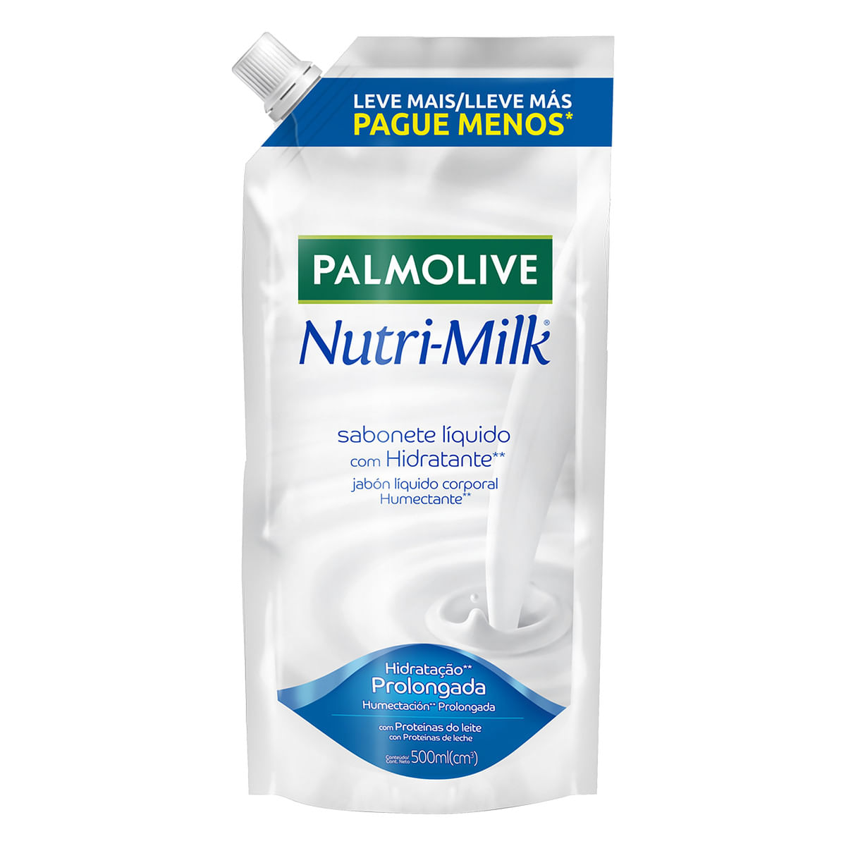 PALMOLIVE Sabonete Líquido Recarga Leite & Mel 300 ml