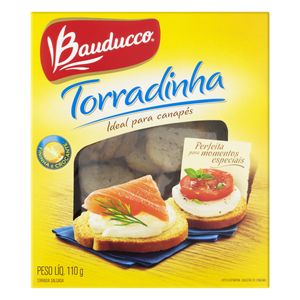 Torradinha Bauducco Salgada Canapé Caixa 110g