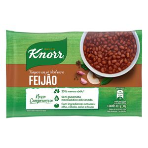 Tempero em Pó para Feijão Knorr Pacote 48g 6 Unidades