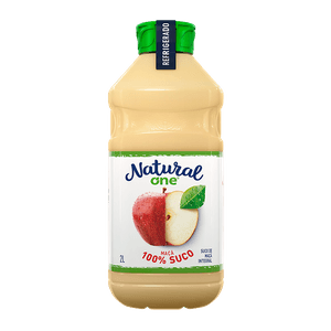 Suco Integral Maçã Natural One Refrigerado Garrafa 2l