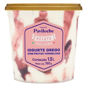 Sorvete Paviloche Iogurte Grego 1,5L