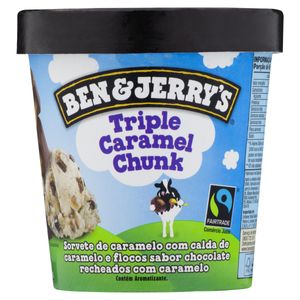 Sorvete Ben & Jerry's Triple Caramel Chunk 458ml