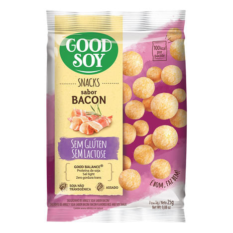Snack Soja Good Soy Bacon 25g