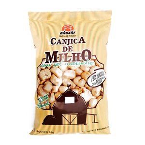 Snack Canjica de Milho Salgada Okoshi 50gr