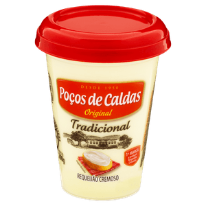 Requeijão Cremoso Tradicional Poços de Caldas Copo 200g