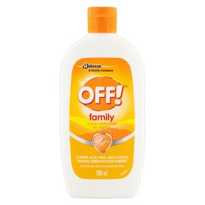 Repelente Loção Off! Family Frasco 200ml