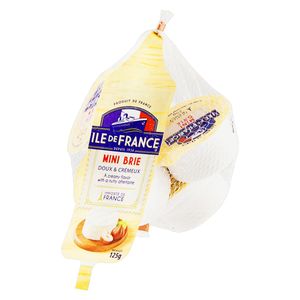 Queijo Ile De France Mini Brie 125g