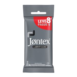 Preservativo Jontex Lubrificado Leve 8 Pague 6