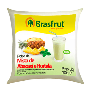 Polpa Brasfrut Abacaxi com Hortelã 100ml