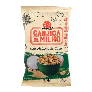 Pipoca de Canjica Milho Com Açúcar Coco Okoshi 36 g