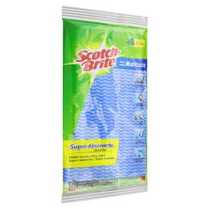 Pano Scotch Brite Multi Uso Azul 5 U