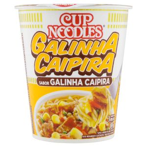 Macarrão Instantâneo Galinha Caipira Nissin Cup Noodles 69GR