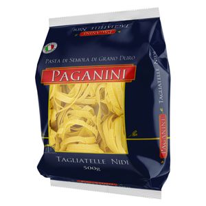 Macarrão de Sêmola Grano Duro Tagliatelle Nidi Paganini Pacote 500g