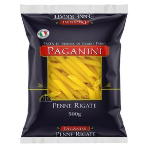 Macarrão de Sêmola Grano Duro Pennine Rigate Paganini Pacote 500g