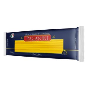 Macarrão de Sêmola Grano Duro Linguine Paganini Pacote 500g
