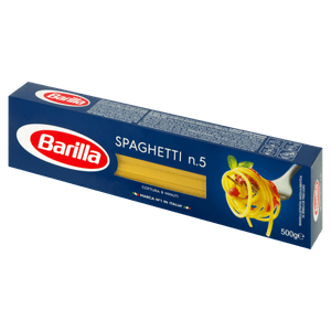 Macarrão de Sêmola Espaguete 5 Barilla Caixa 500g