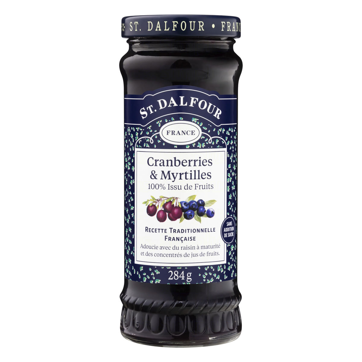 Geleia St.Dalfour Cranberry Mirtilo