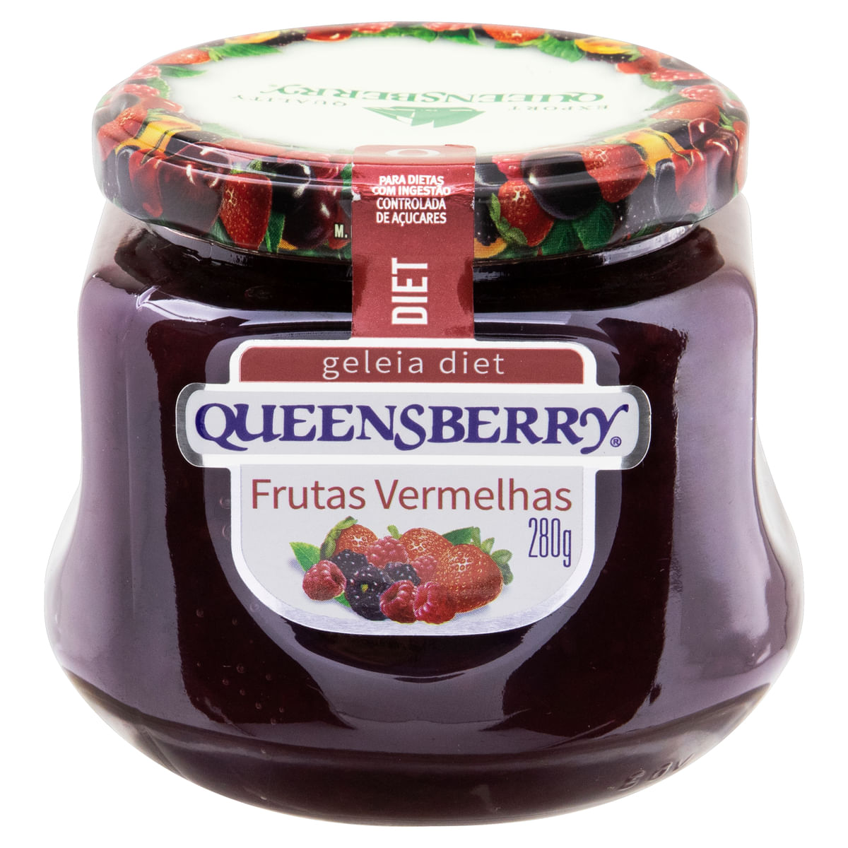 Geleia Frutas Vermelhas Diet Queensberry Vidro 280g