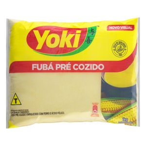 Fubá Pré-Cozido Yoki Pacote 1kg