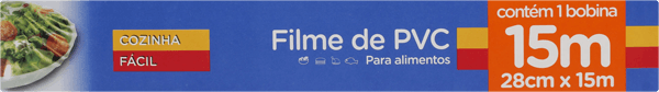 Filme Multiuso Cozinha Fácil 28x15